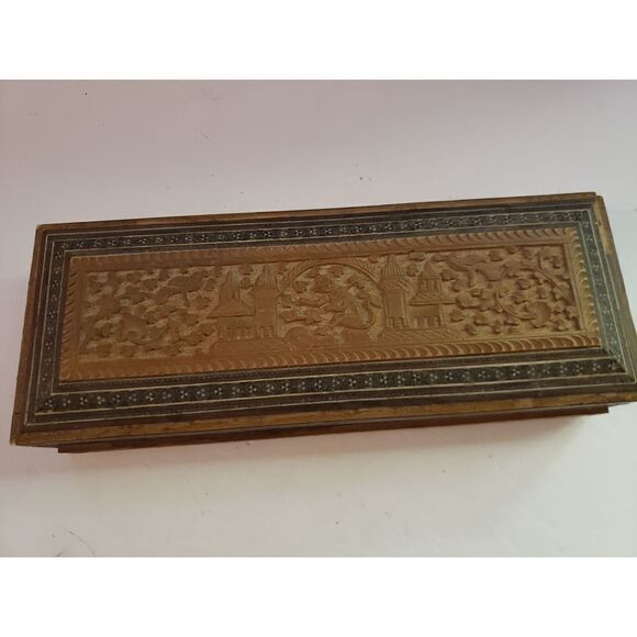 Wooden Inlay Box - Picture 2 of 15